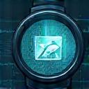 Icon representing advanced threat detection